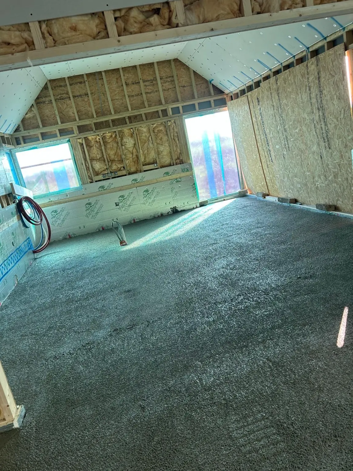 New-build flooring completed by M.B. Seeley