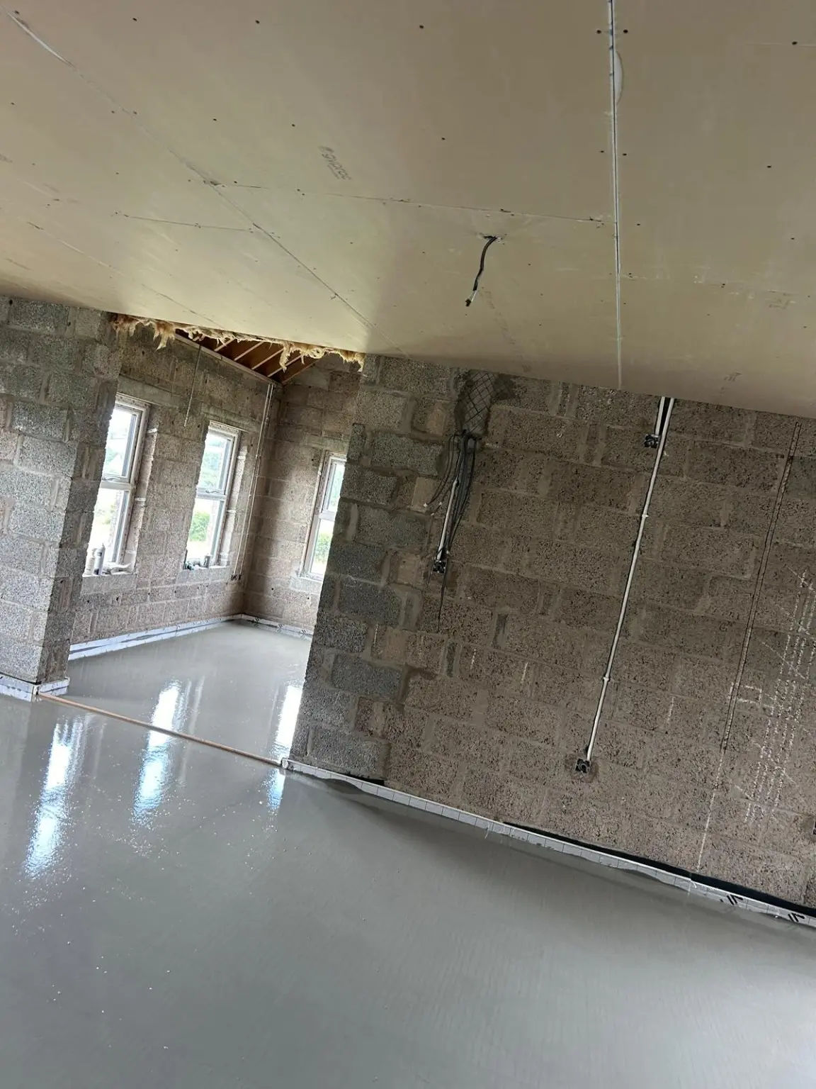 New-build interior completed by M.B. Seeley